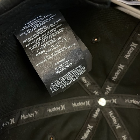 HURLEY 2- Women's Mom Iconic Hat Yellow and Black Baseball Hats - Picture 5 of 5